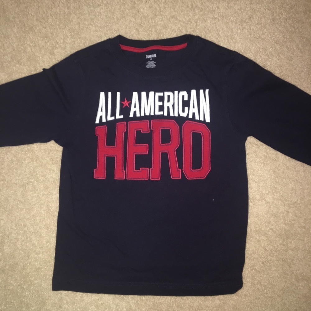 American Hero Gymboree Long Sleeves T-shirt